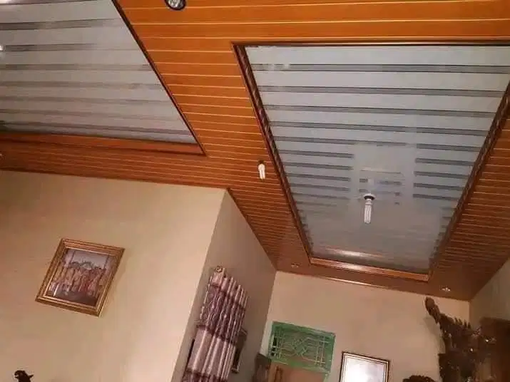 plafon pvc berbagai macam model dan bentuk terpasang murah