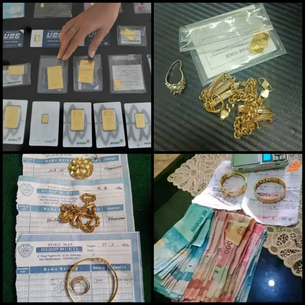 Jual Beli Emas Antam dan Perhiasan Tebus Pgadean