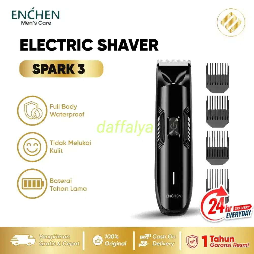 Enchen Spark 3 Electric Body Trimmer Alat Cukur Rambut Kumis Jenggot