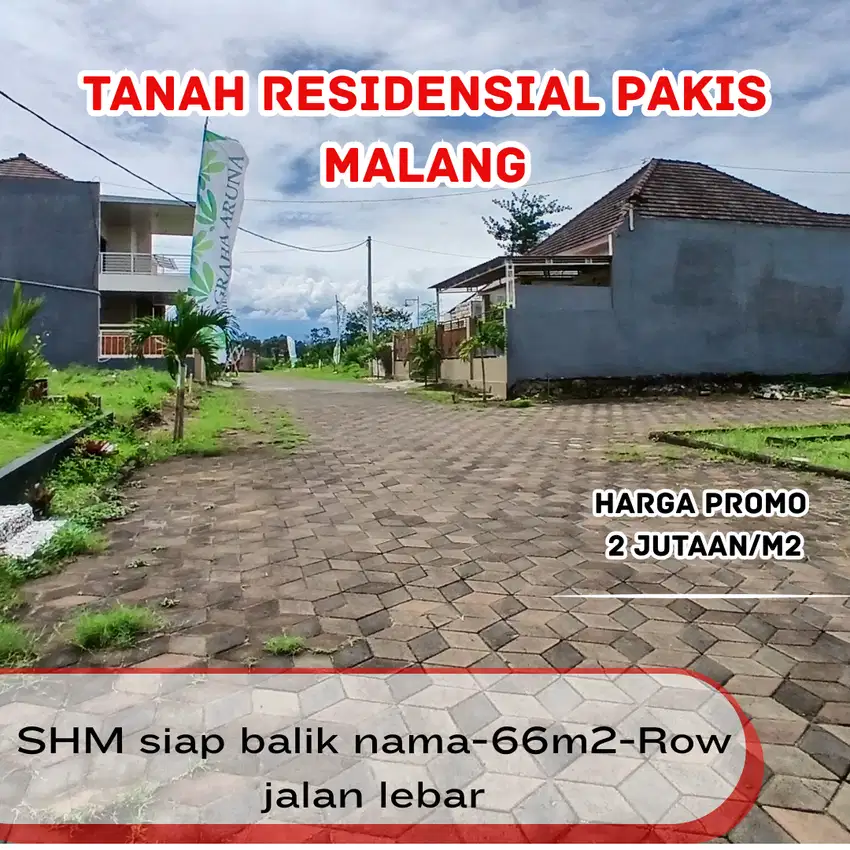 Tanah Pakis Malang 1 Menit Exit Tol dan Bandara ABD Saleh