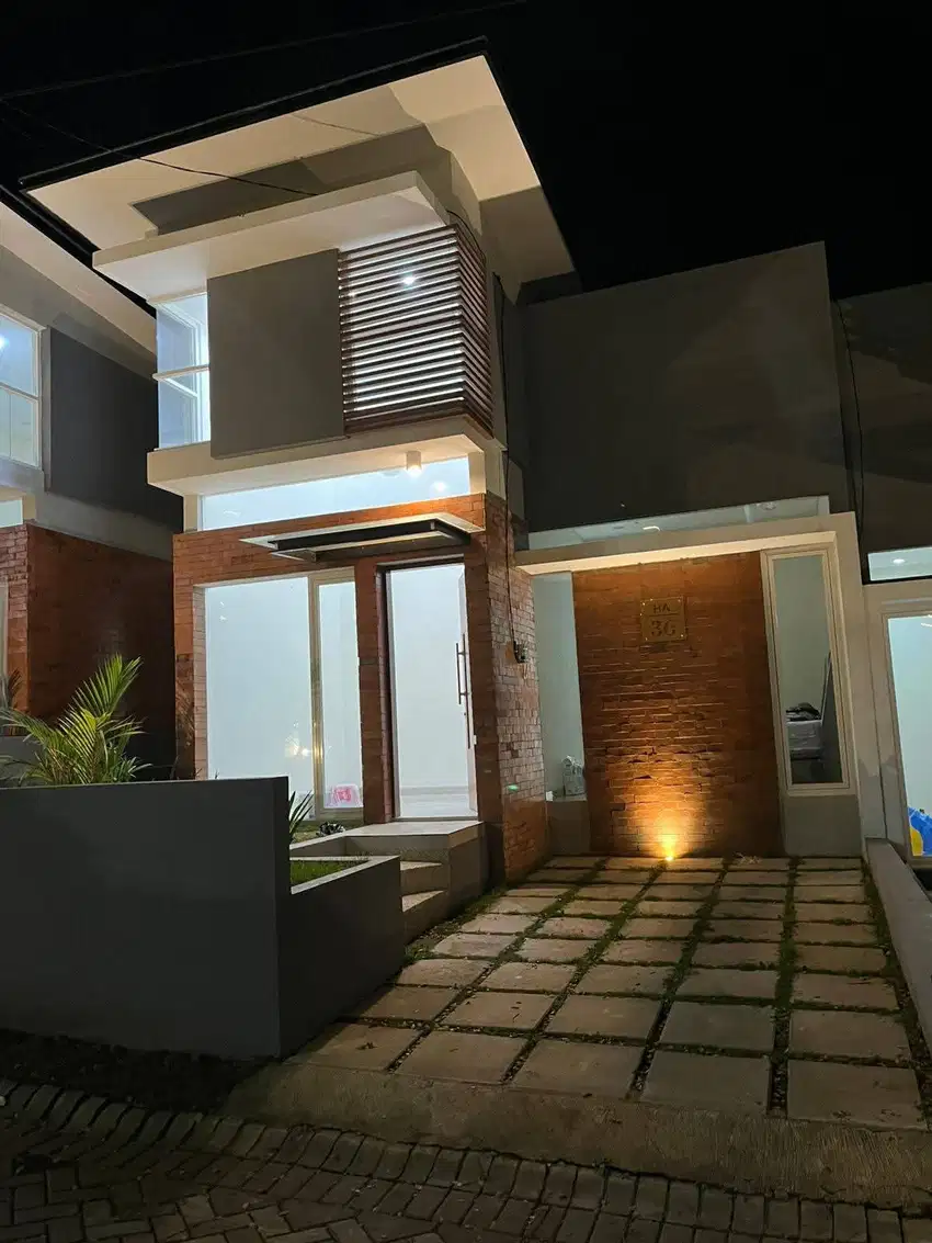 Rumah Minimalis Modern Tidar Malang Dekat Machung