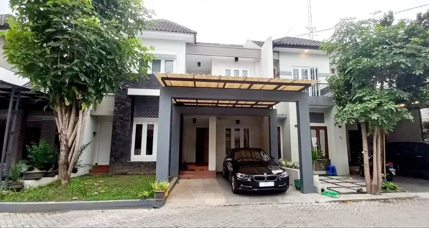 Rumah Second Cluster Mewah Furnish Gentan Baki