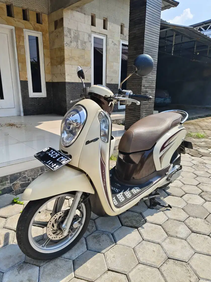 Honda Scoopy Stylish FI Lengkap Mulus Km Rendah Keterangan detail sbb: