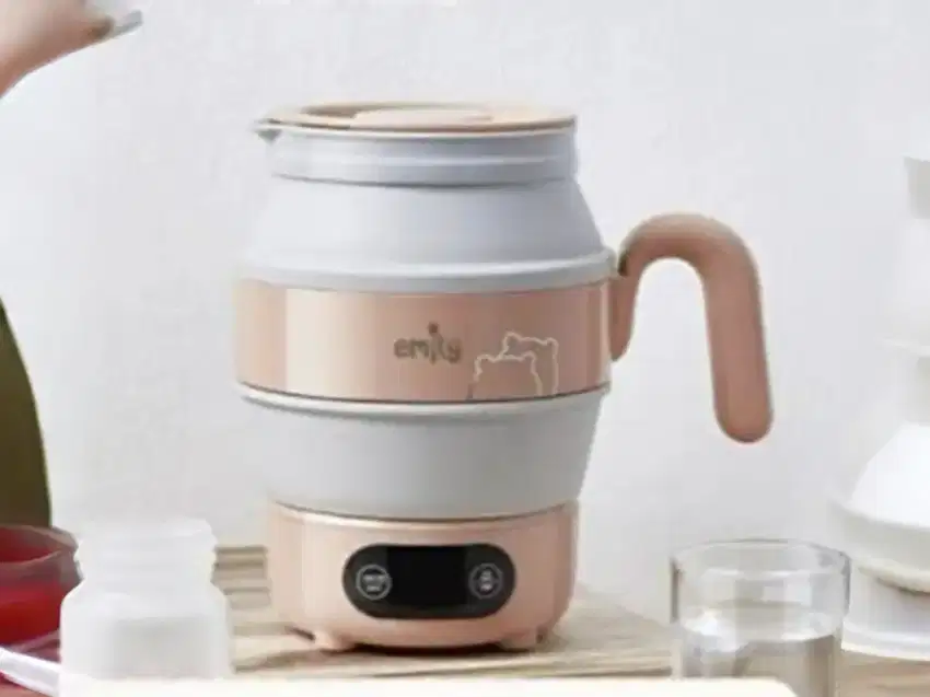 Emily Portable Water Kettle 0.6L - Pemanas Air Multi Suhu | Susu Bayi