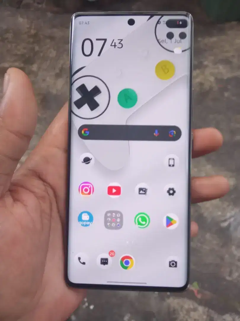 Infinix note 40 pro 5G 8+8/256 fullset