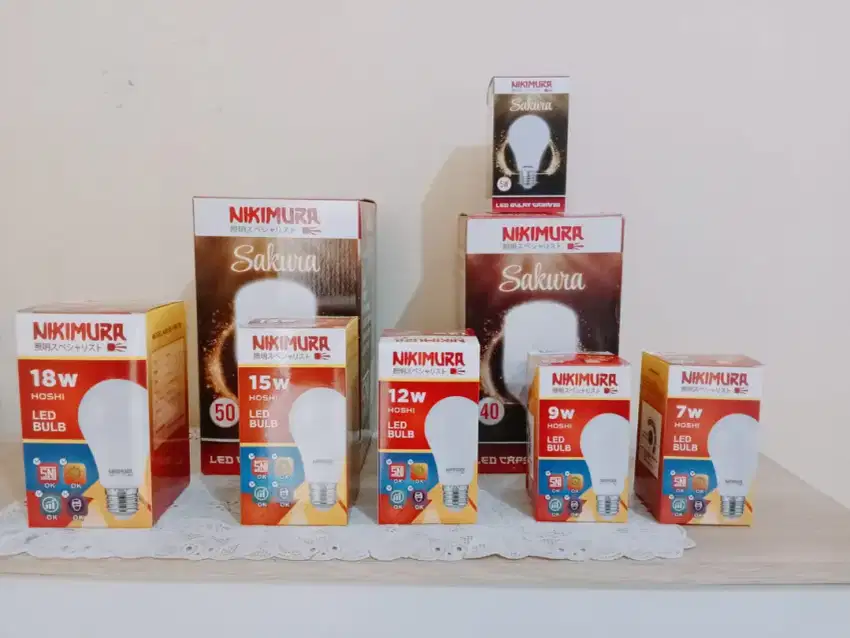LAMPU GARANSI 1 TAHUN MURAH