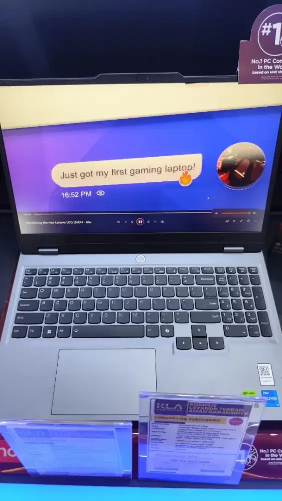 Lenovo LOQ 15,6 (RTX 3050 6GB)