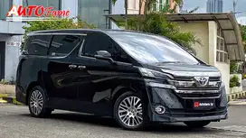 Toyota All New Vellfire 2.5 G ATPM NIK 2017 Black On Black Pilot Seat