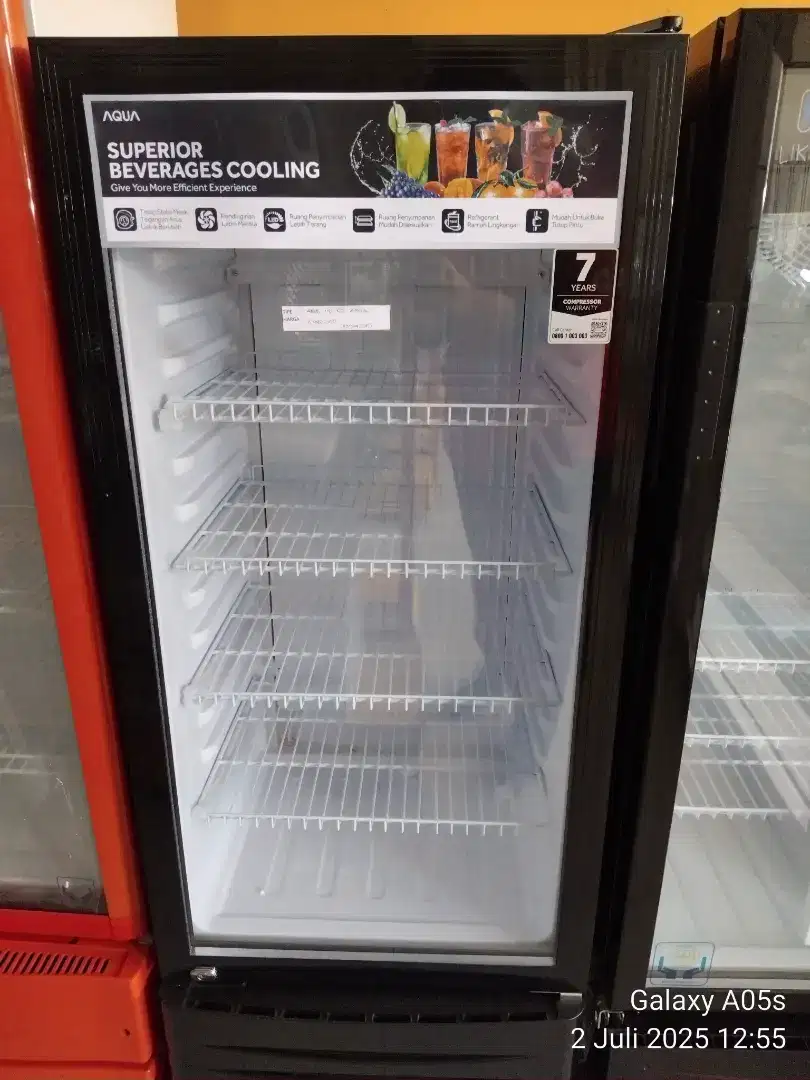 Glass Door ( Chiller ) AQUA 4 RAK