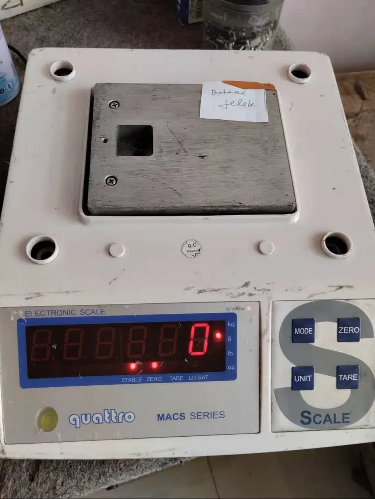 Timbangan Digital Quatro Macs type S khusus menimbang berat saja