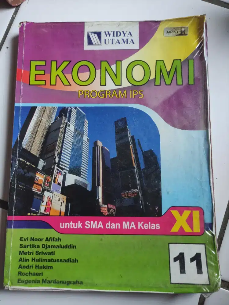 Buku Ekonomi Kelas XI