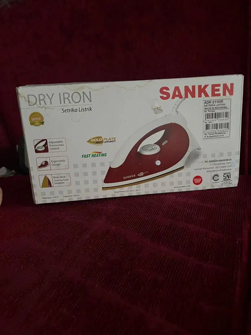 Setrika sanken second