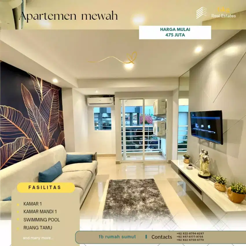 DIJUAL Apartment MEWAH MURAH di medan