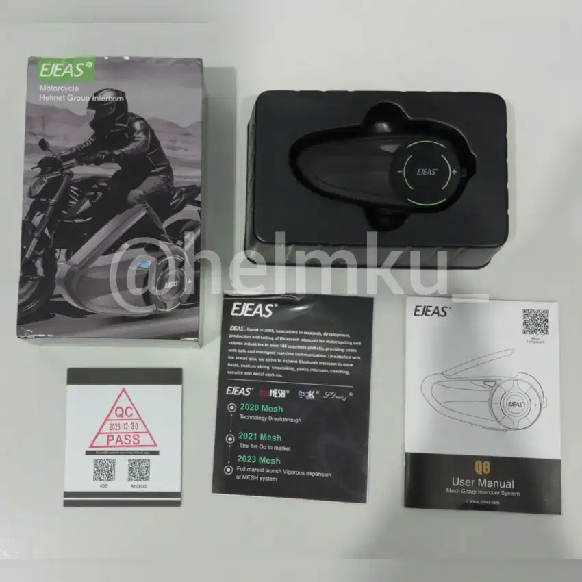 Mesh Intercom Ejeas Q8 Music Sharing