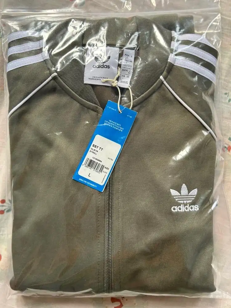 Tracktop Adidas Baru Original Olive