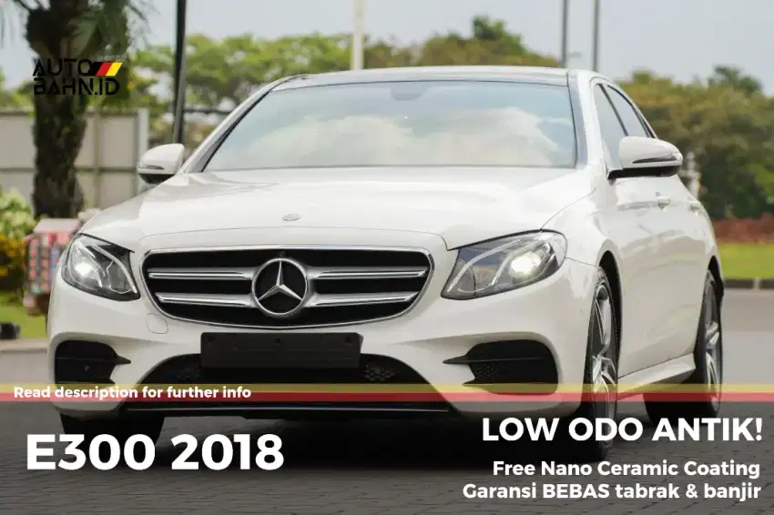 HARGA TERMURAH DI PASARAN! Mercedes Benz E300 AMG Line 2018 (W213)