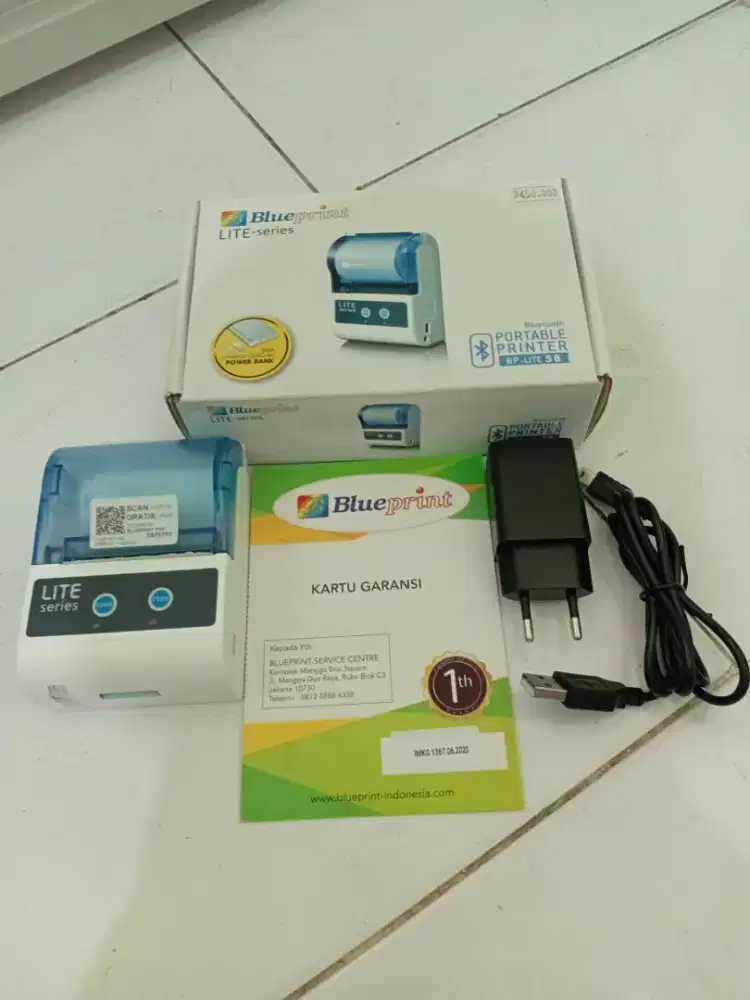 Printer thermal portable bluetooth Blueprint - BPLITE58