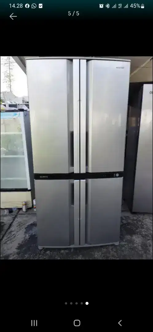 Kulkas sharp sds 4pintu
