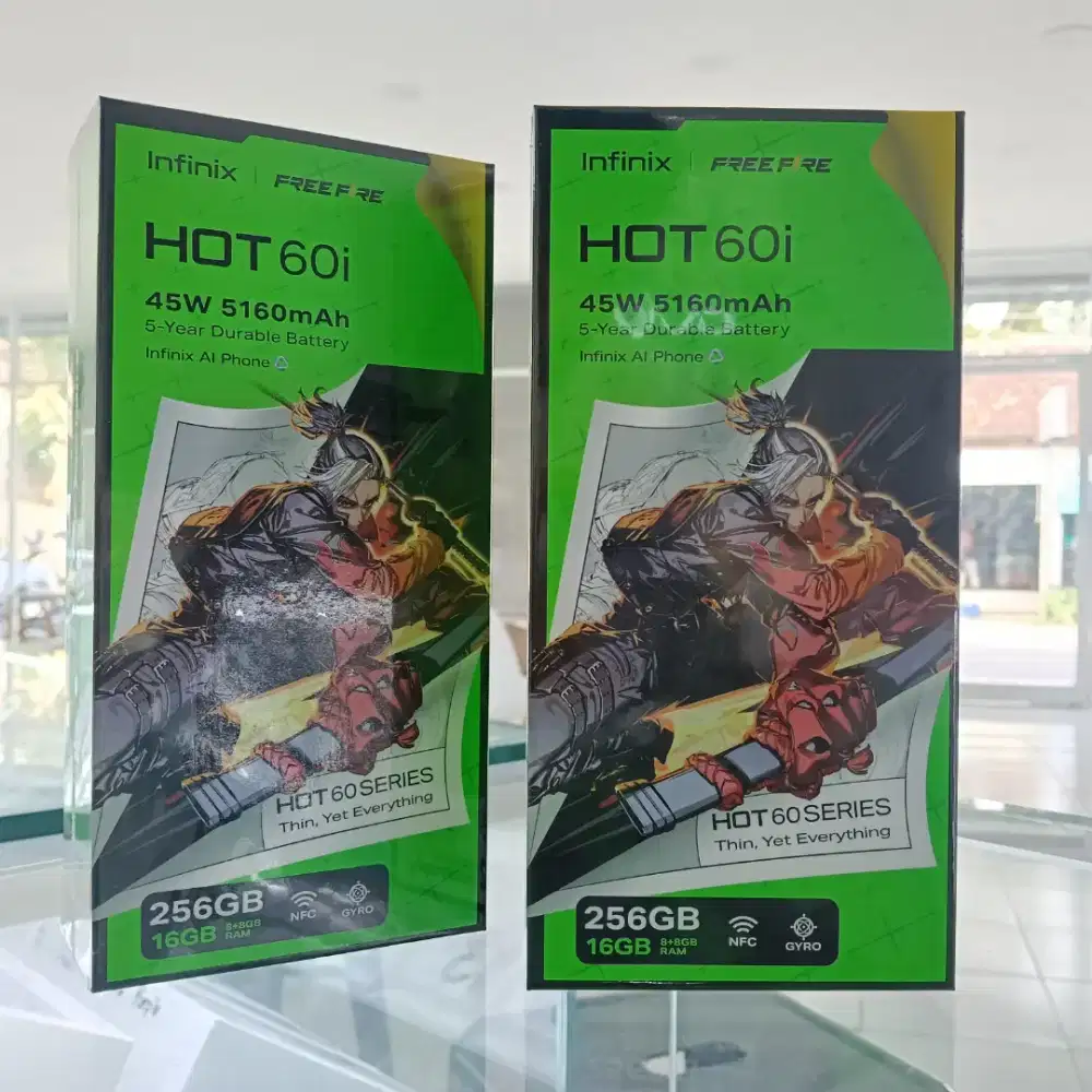 INFINIX HOT 60i 8/256 GB Garansi Resmi
