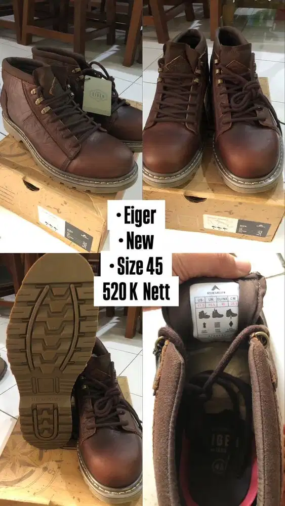 Sepatu Eiger 1989 COUP BROWN