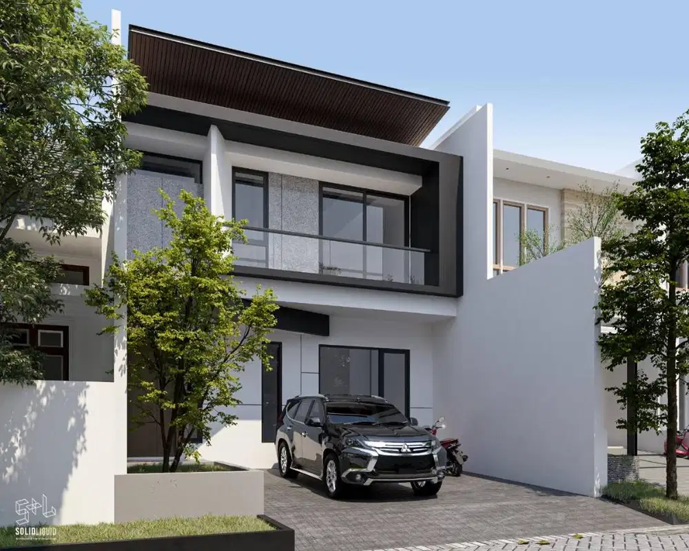On Progress Rumah 2 Lantai di Manyar Jaya Baguss High Quality