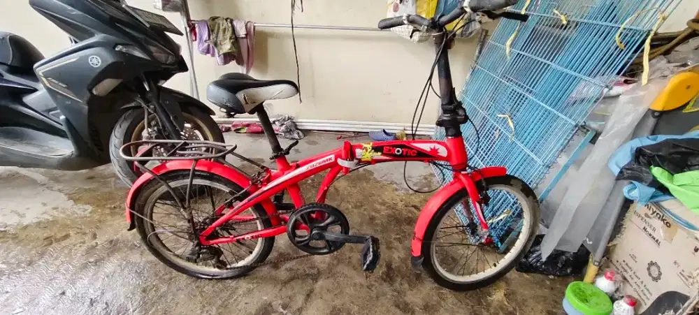 Di jual Sepeda merk  Exotic, second condition