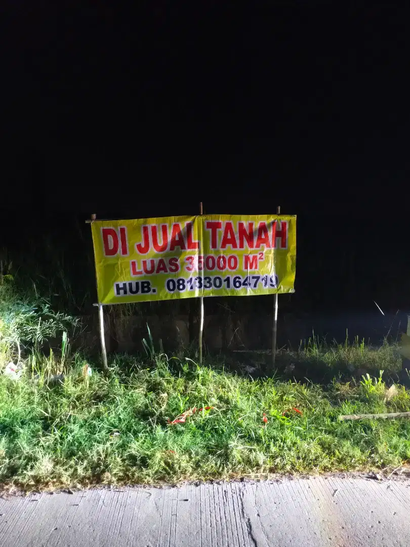 Di JUAL TANAH SHM NOL JALAN KAWASAN INDUSTRI