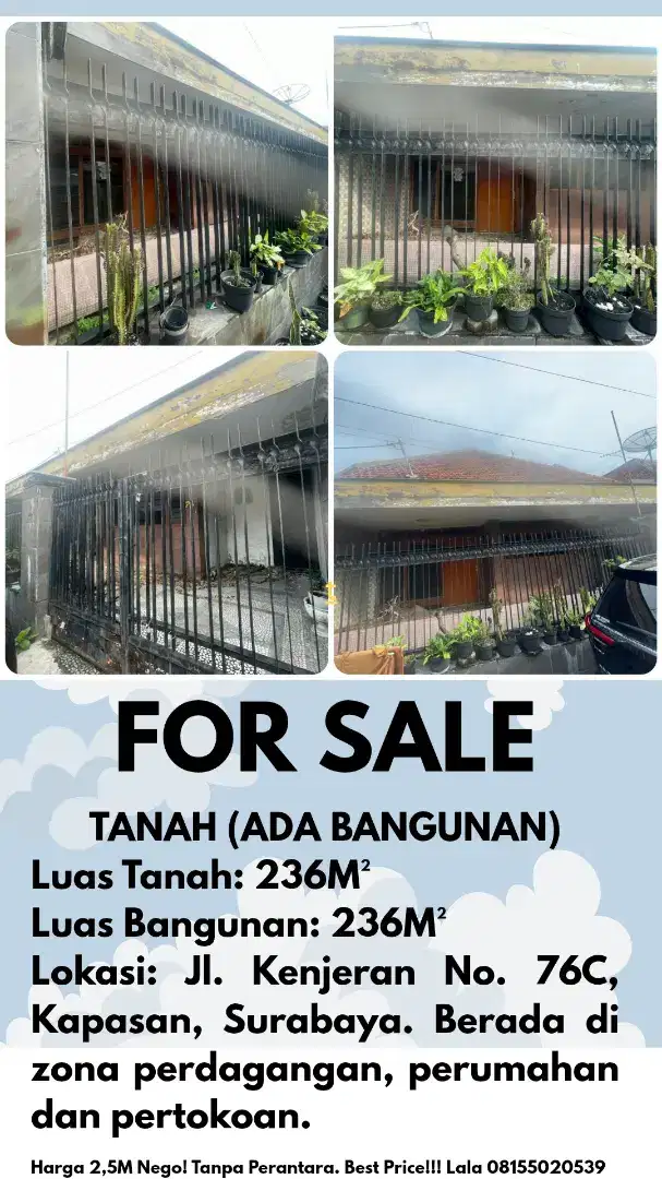 Tanah (Ada Bangunan)
