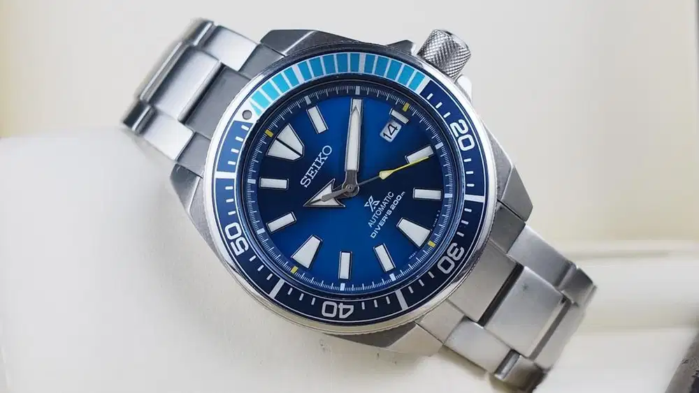 SEIKO PROSPEX DIVER SAMURAI BLUE LAGOON LIMITED EDITION