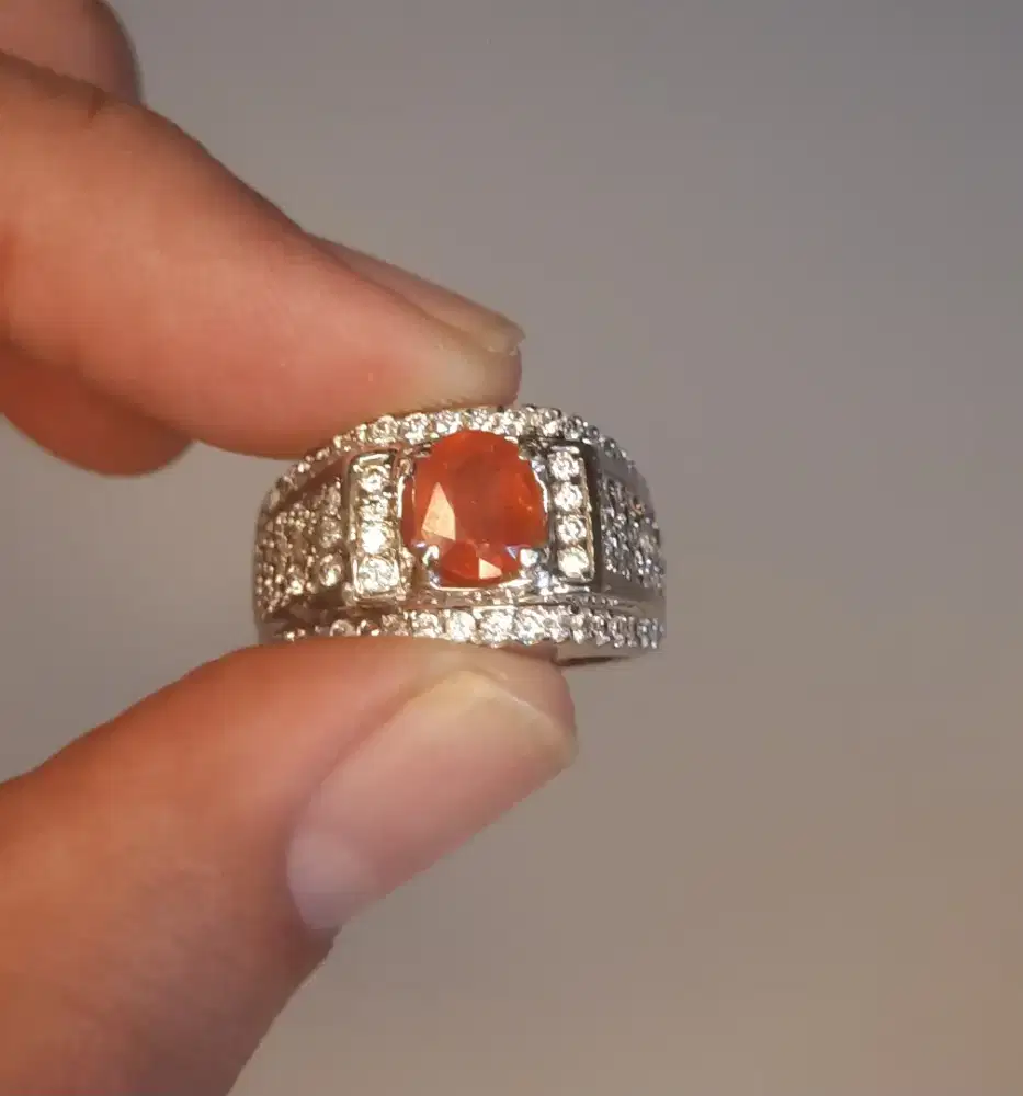 Natural Orange Sapphire (Corundum)