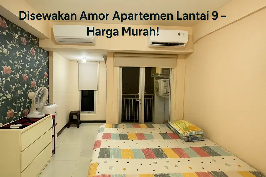 Disewakan Apartemen Amor Lantai 9 Lokasi Strategis di Pakuwon City