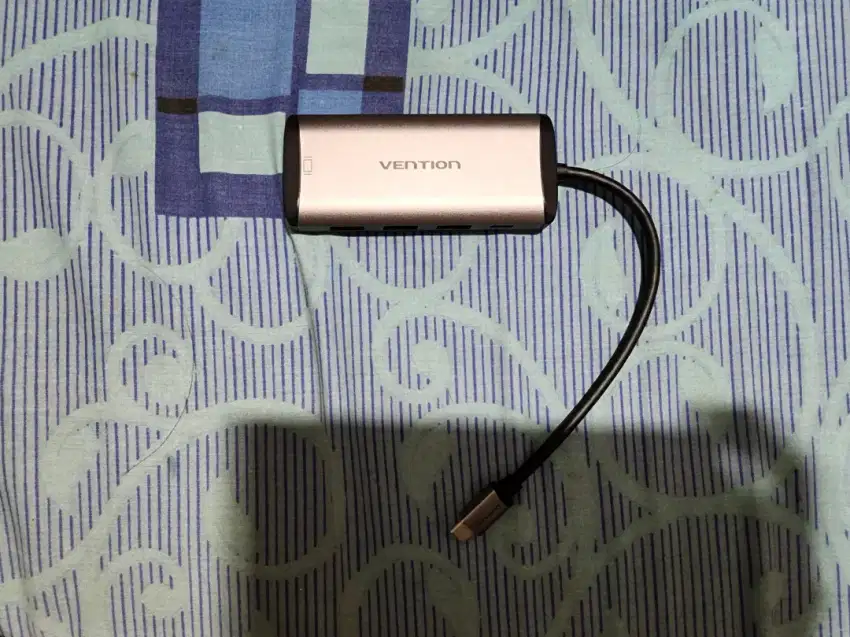 VENTION Type-C to USB 3.0*3 / Gigabit Ethernet / PD Hub