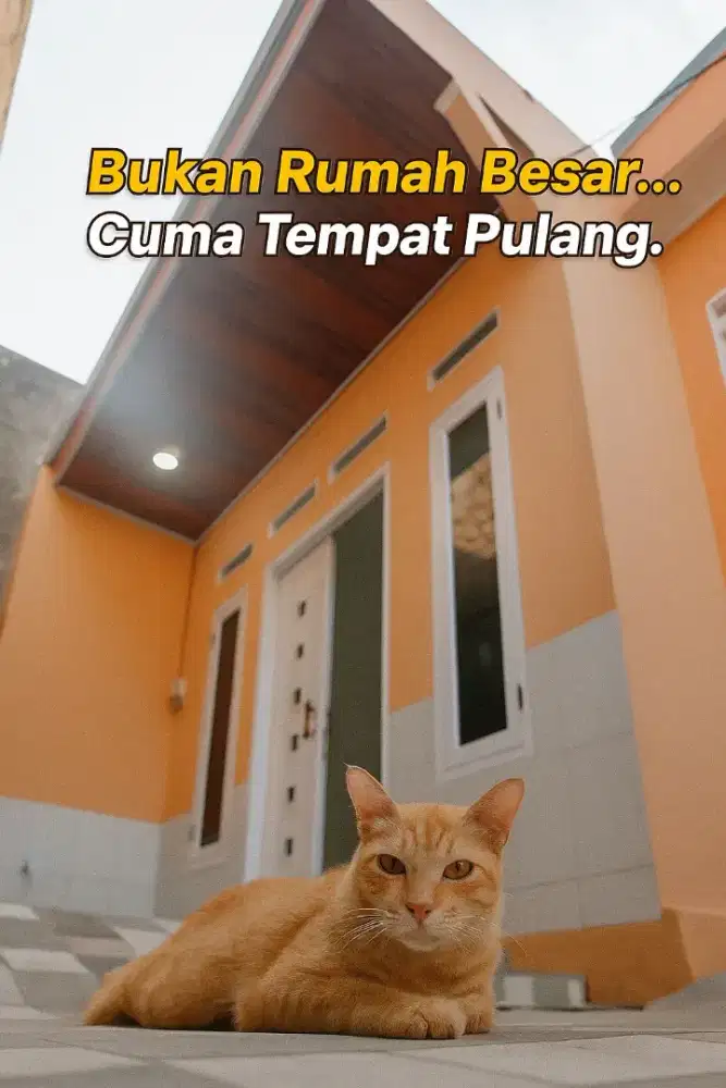 Di jual rumah bangunan baru