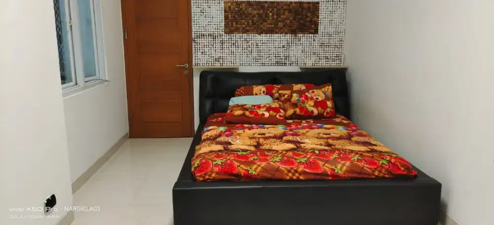 Cellini Bed frame Ola full leather