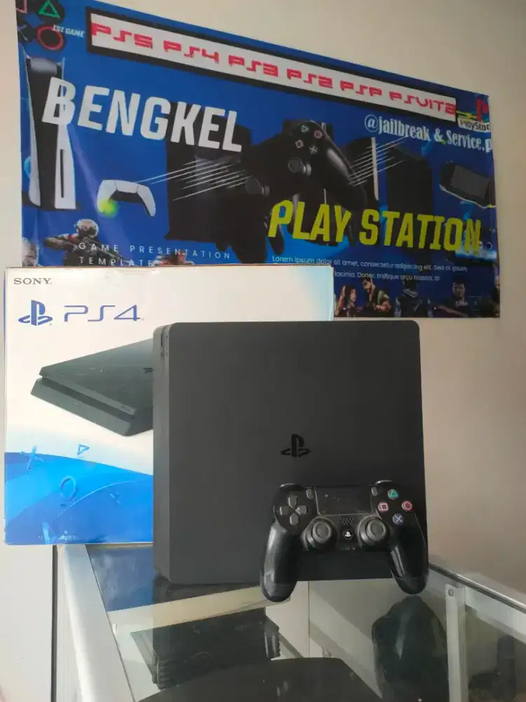 Ps4 slim 1tb/500gb isigame murah bisa satuan