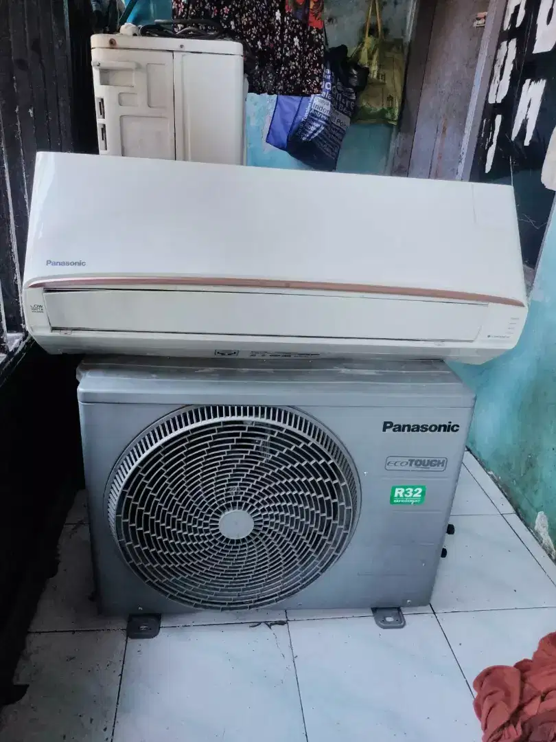 Dijual ac panasonic 3/4 pk bekas/second