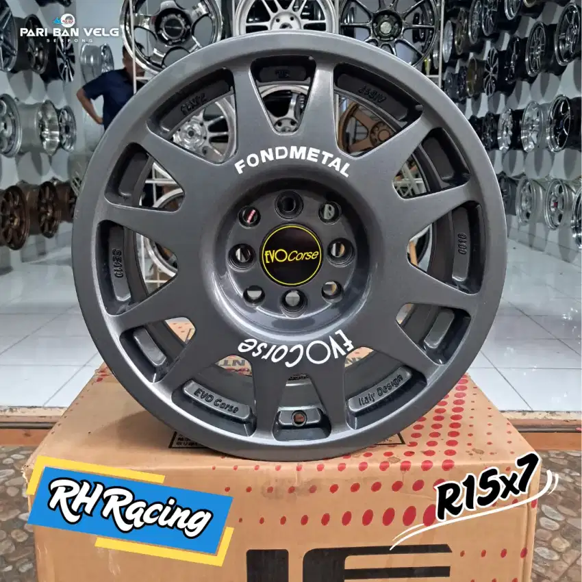 Evocorse Fondmetal Ring 15 lebar 7 pcd. 8x100/114.3 et. 40