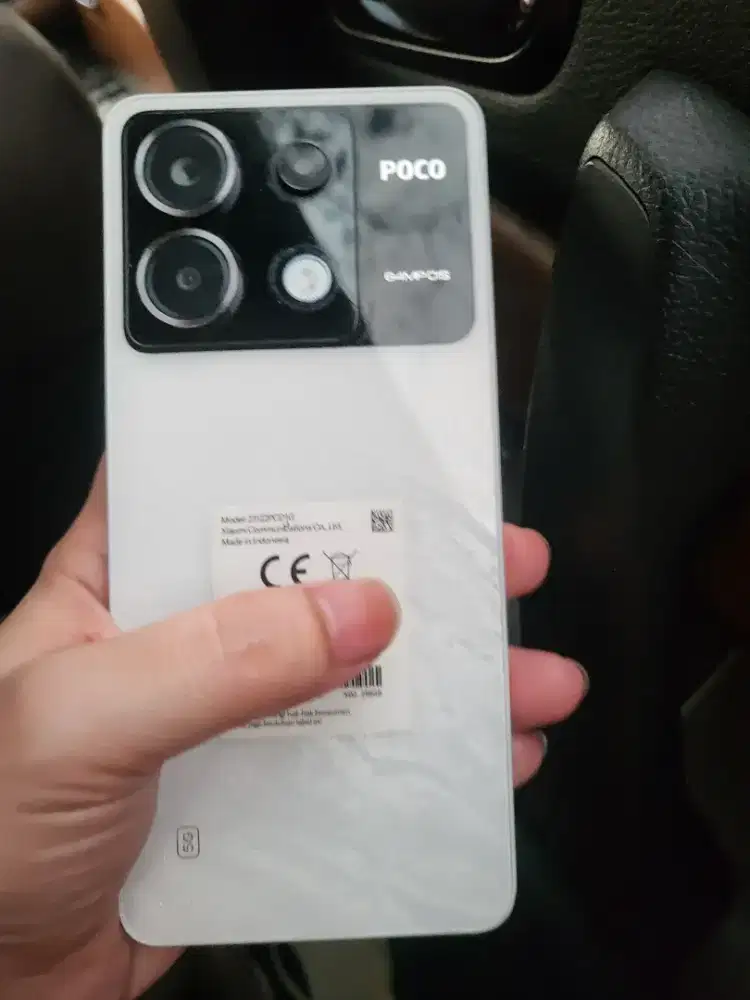 Poco x6 5g 256 putih
