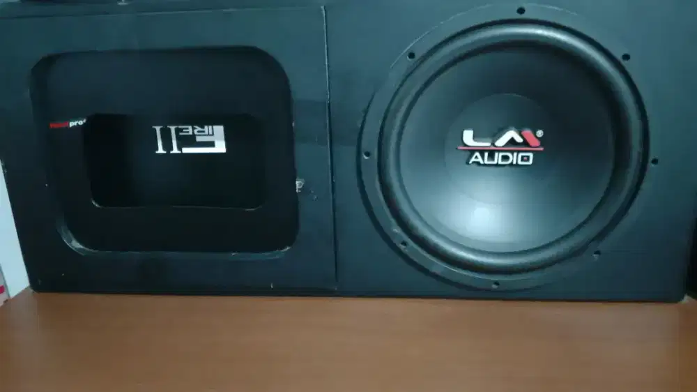 jual Sound System lengkap Subwoofer + power + Box