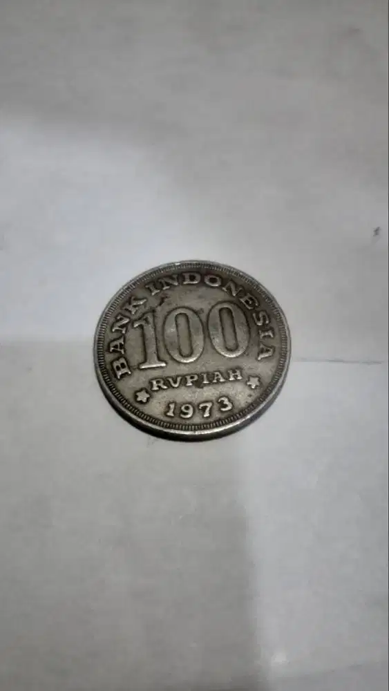 UANG KOIN RP 100 TAHUN 1973