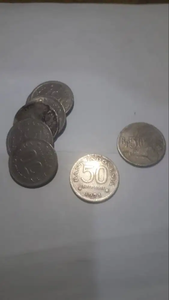 UANG KOIN RP 50 THN 1971