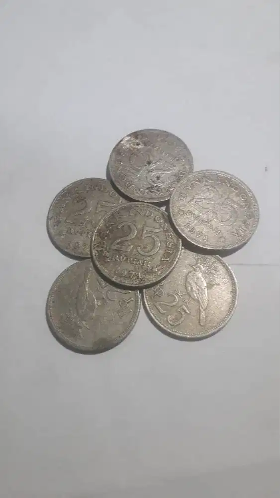UANG KOIN RP 25 TAHUN 1971