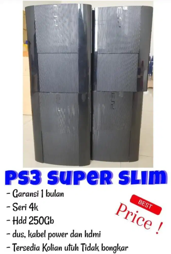 PS3 SuperSlim Like New