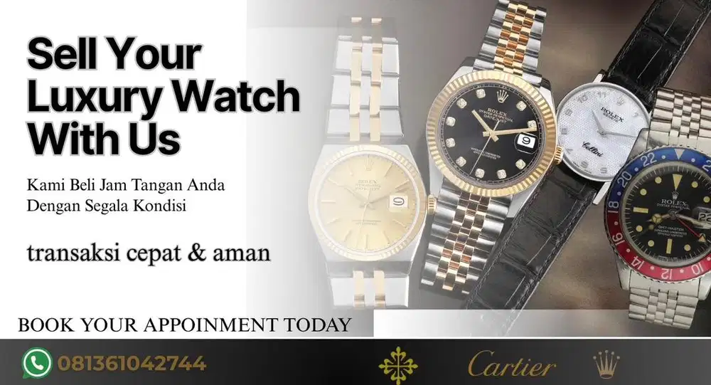 Terima jam rolex original preloved luxury item original