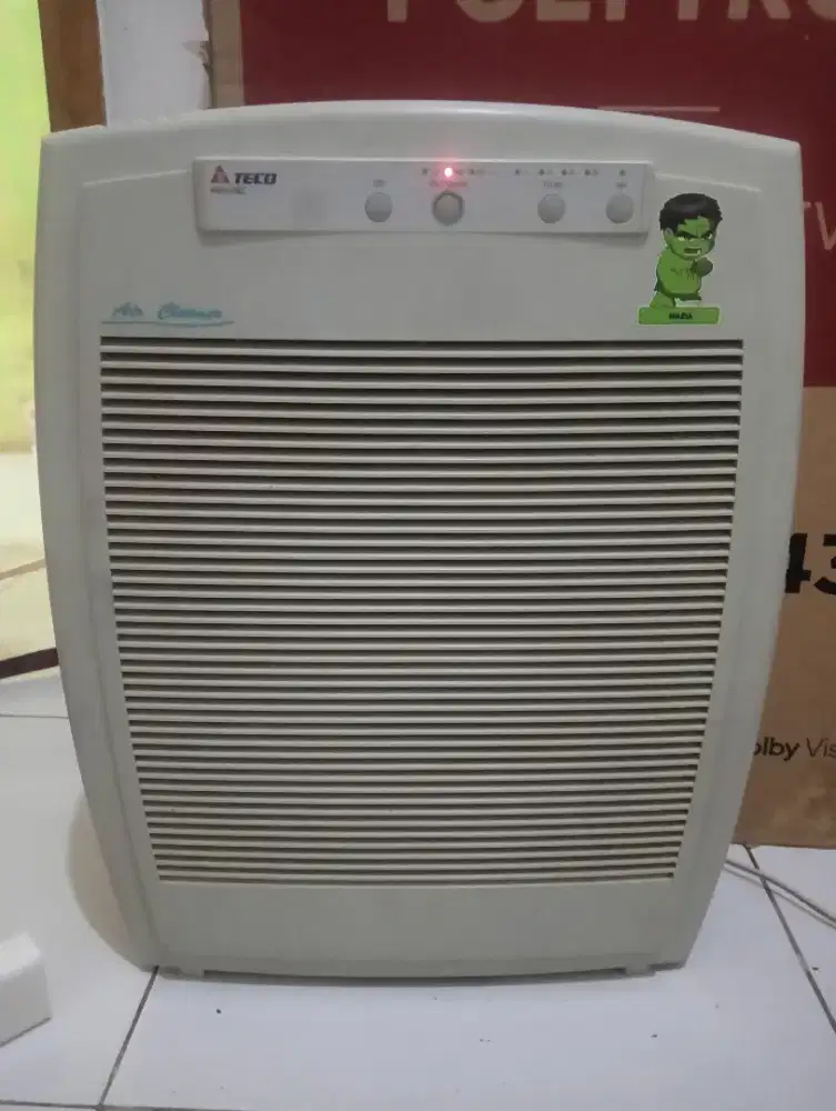 air cleaner merk teco exhaust ruangan