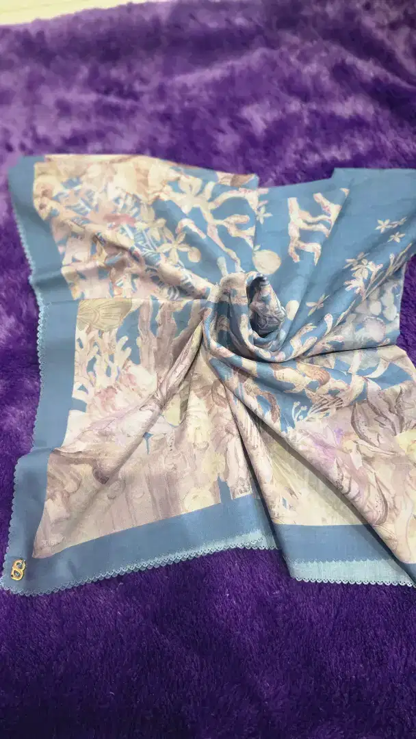 Preloved Button Scarf