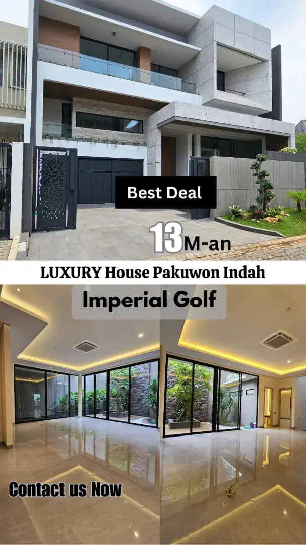 Dijual Rumah Gress New Imperial Golf Pakuwon Indah
