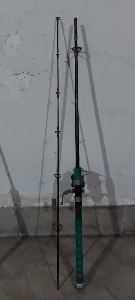 Joran Custom full Fuji set Reel Ryobi Ecusima Vi 3000