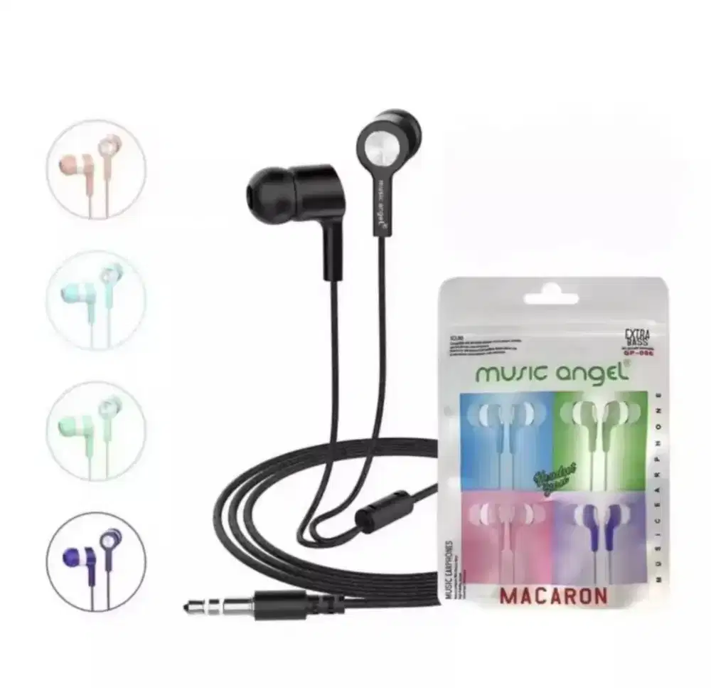 Headset bahan macaron