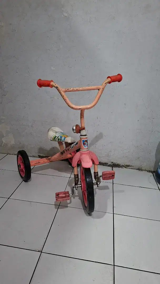 SEPEDA ANAK RODA TIGA TRICYLE ARAVA BEKAS